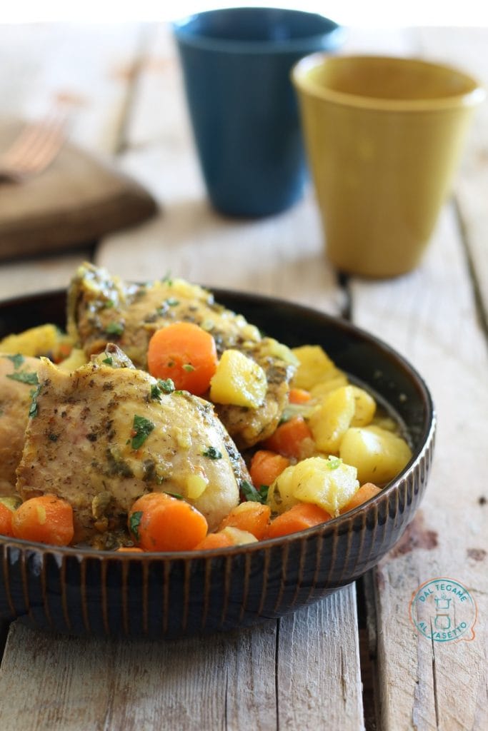 comment cuire le poulet avec pommes de terre avec instant pot