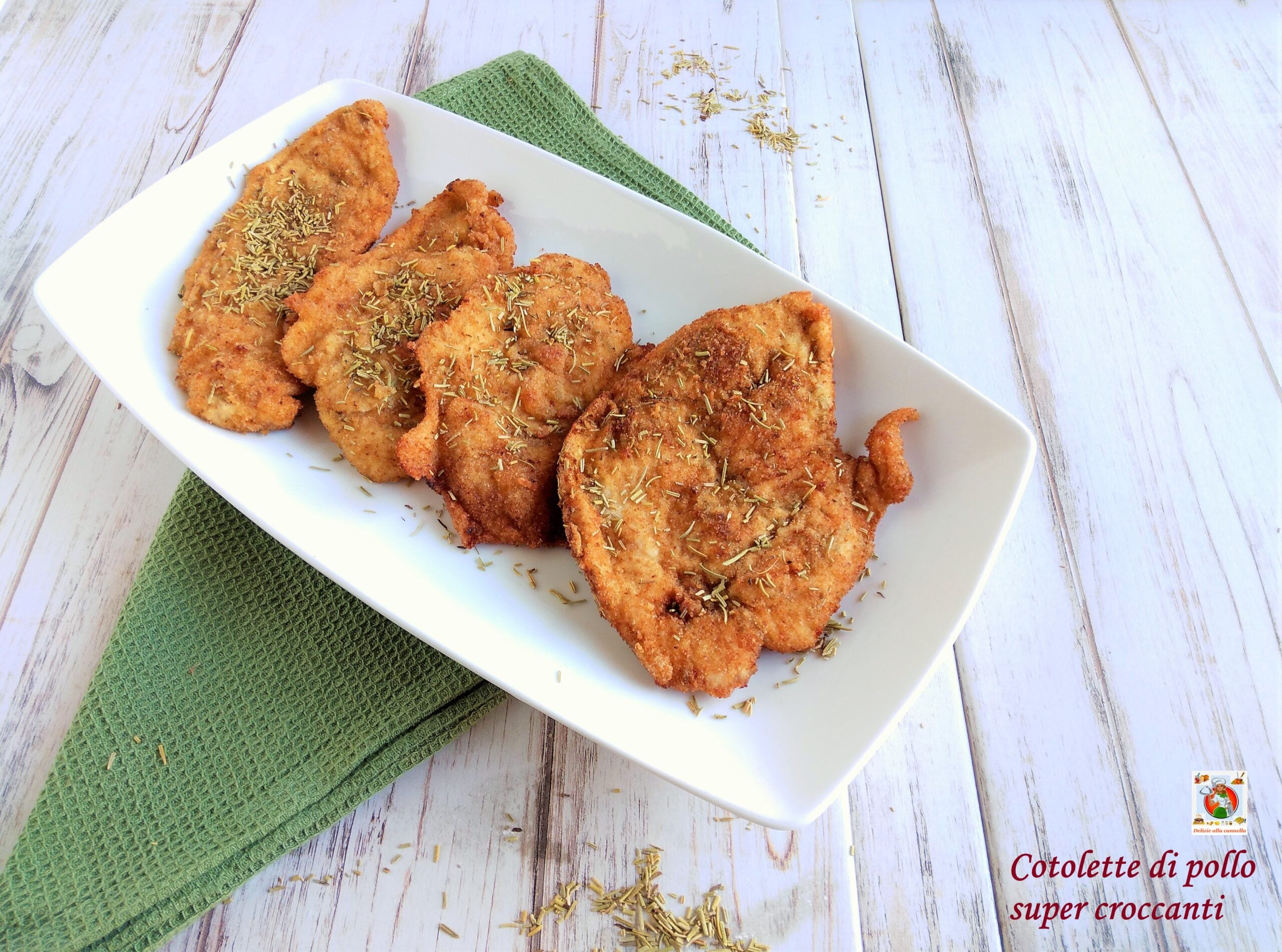 Escalope de poulet super croustillante