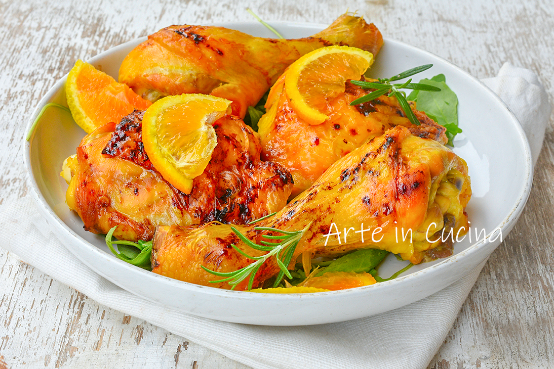 Poulet à l&rsquo;orange au four à la sicilienne