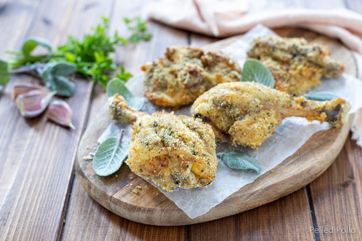 Poulet sablé
