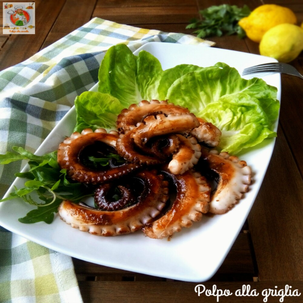 Recette savoureuse de poulpe grillé