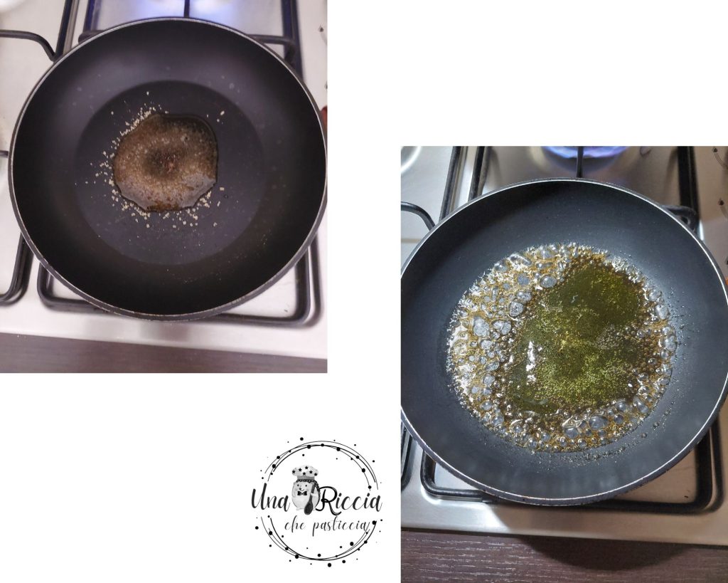 preparazione-caramello-peperoni-in-agrodolce