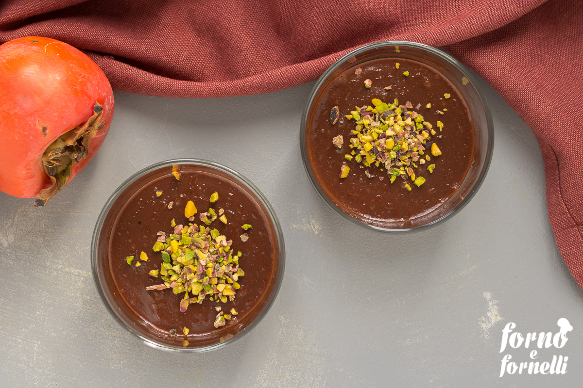 Pudding kaki et cacao