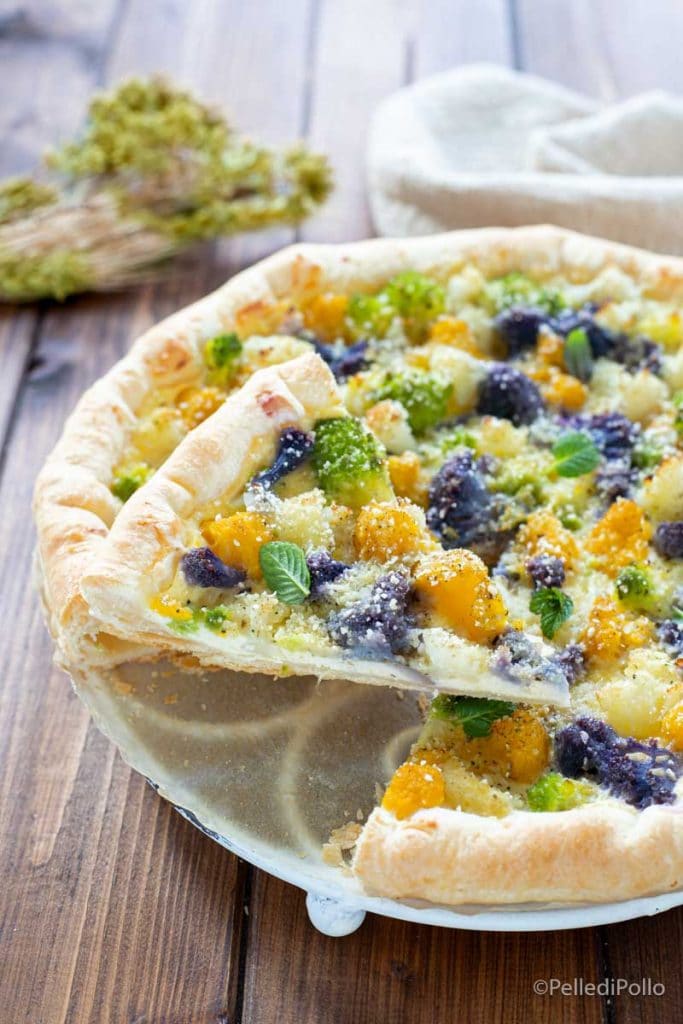 quiche chou-fleur et ricotta