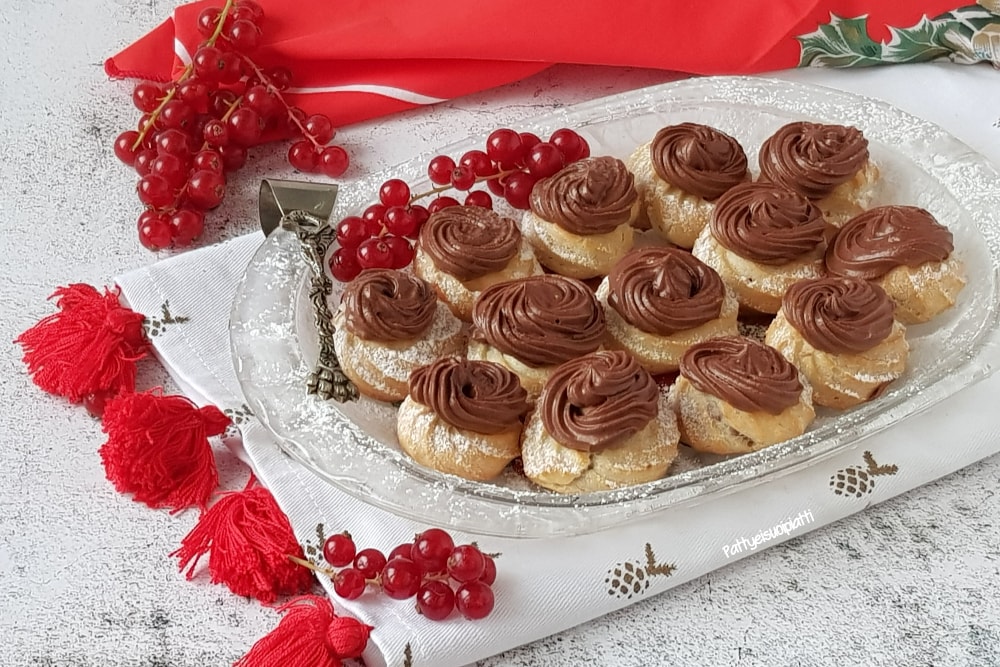 choux à la crème au chocolat et mascarpone