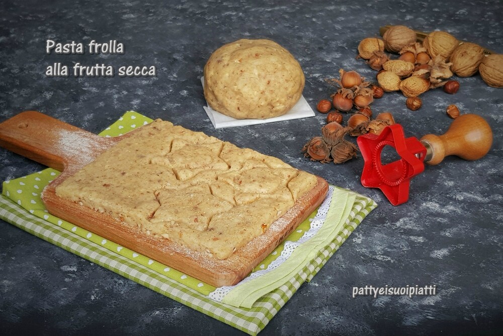 pâte sablée aux fruits secs