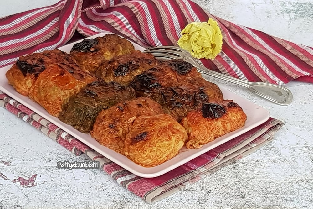 roulades de chou au four