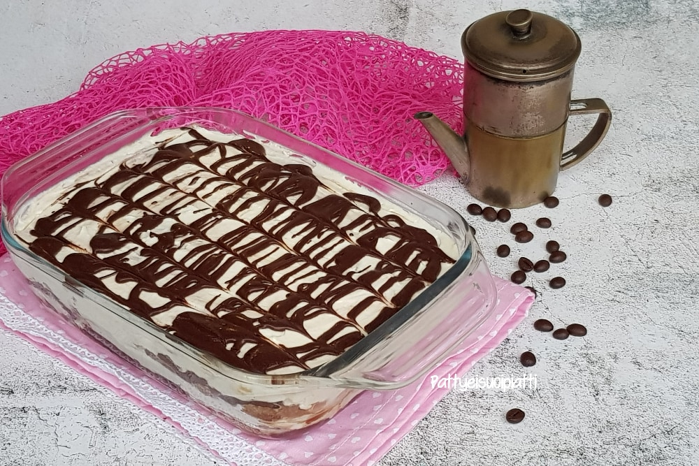 tiramisu léger avec ricotta