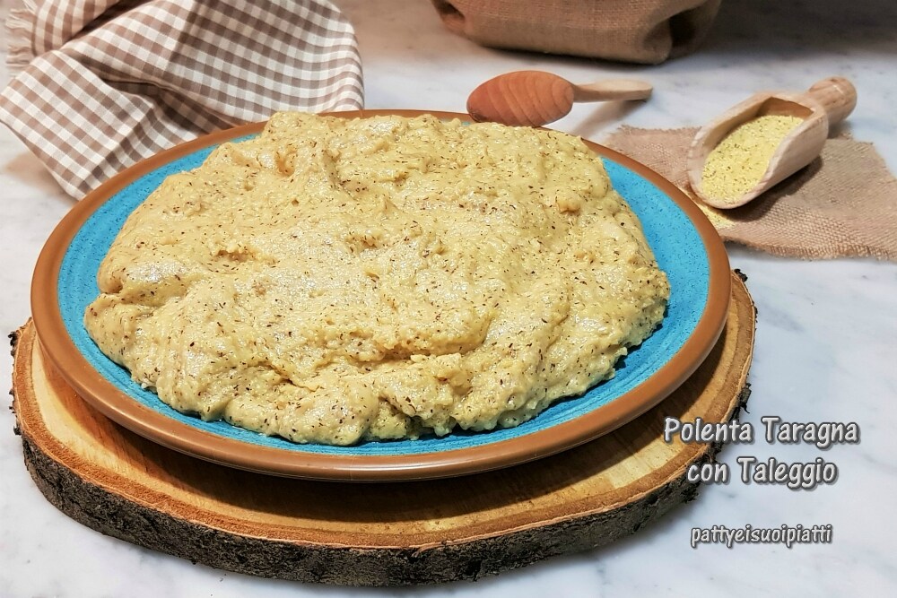 polenta taragna avec taleggio