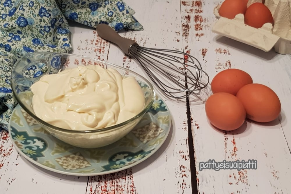 mayonnaise avec mixeur