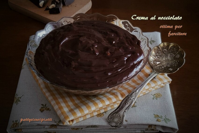 crème au praliné noir