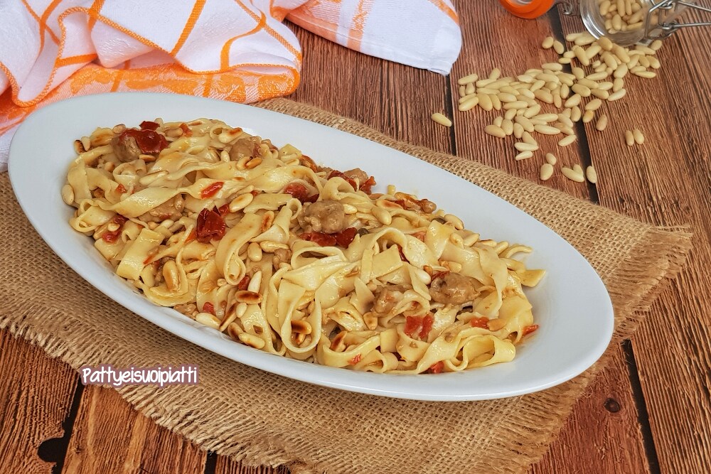 tagliatelles savoureuses rustiques