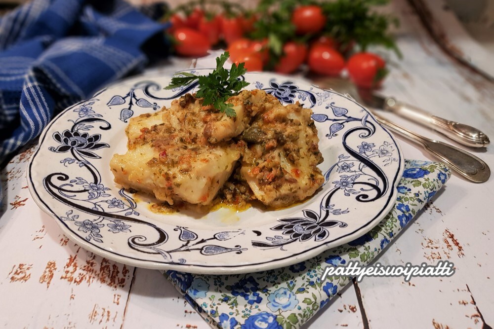 morue méditerranéenne à ma façon