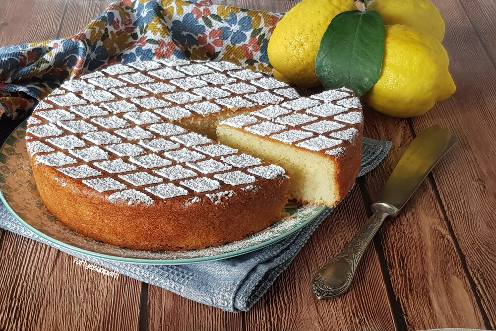 gâteau paradiso au citron