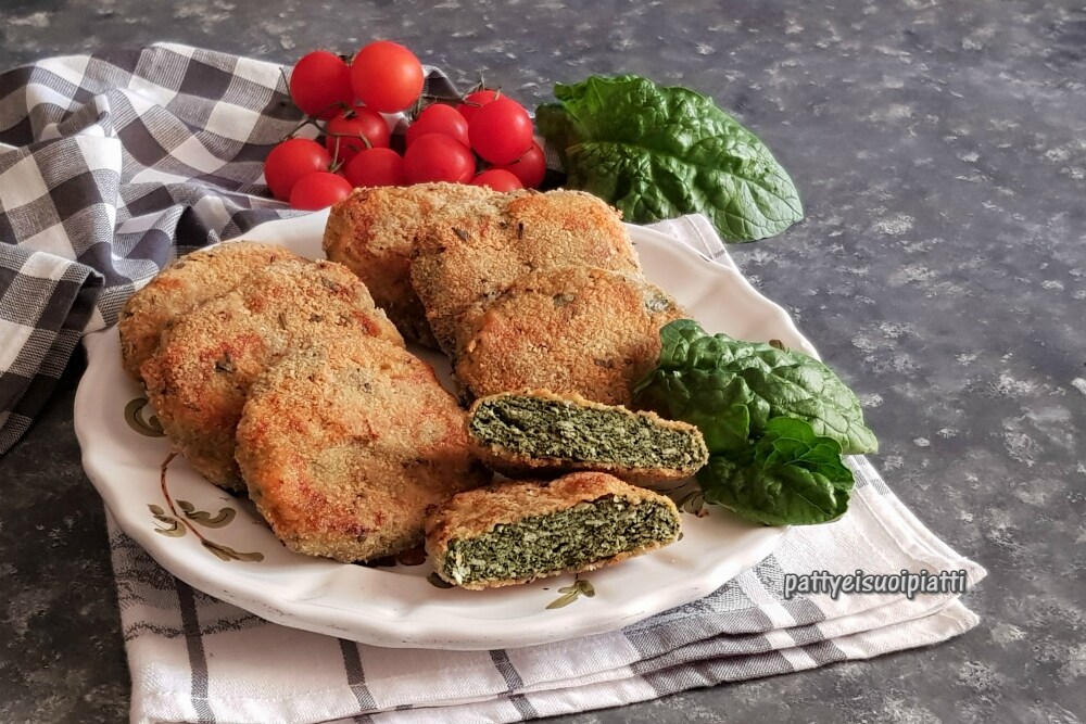 côtelette de poulet et épinards