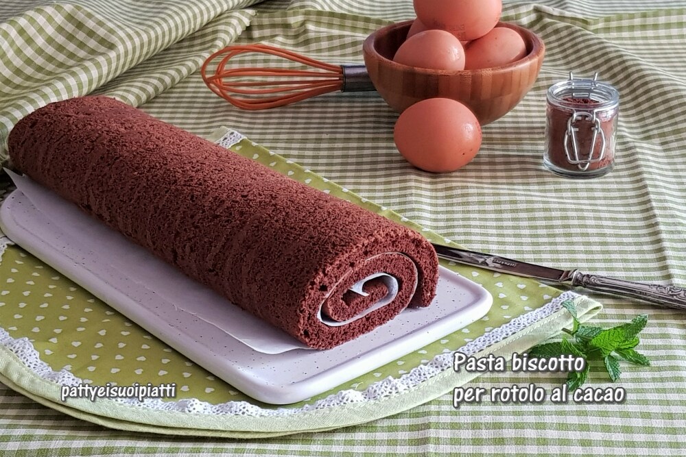 pâte biscuit pour roulé