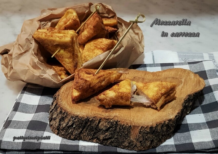 mozzarella en carrosse