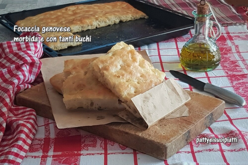 focaccia génoise