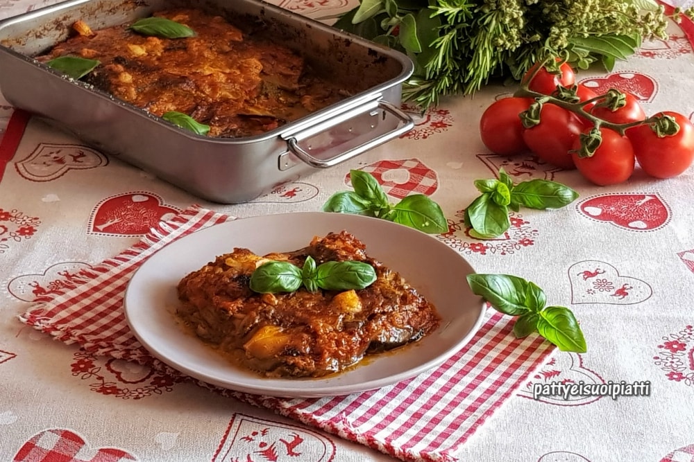 parmigiana d'aubergines