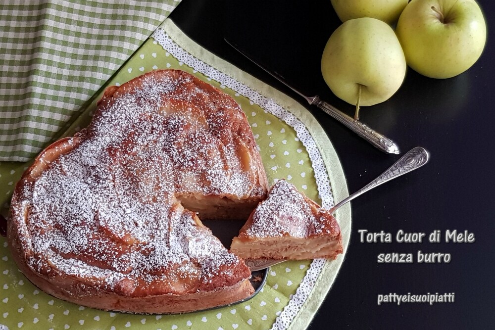 gâteau cœur de pommes