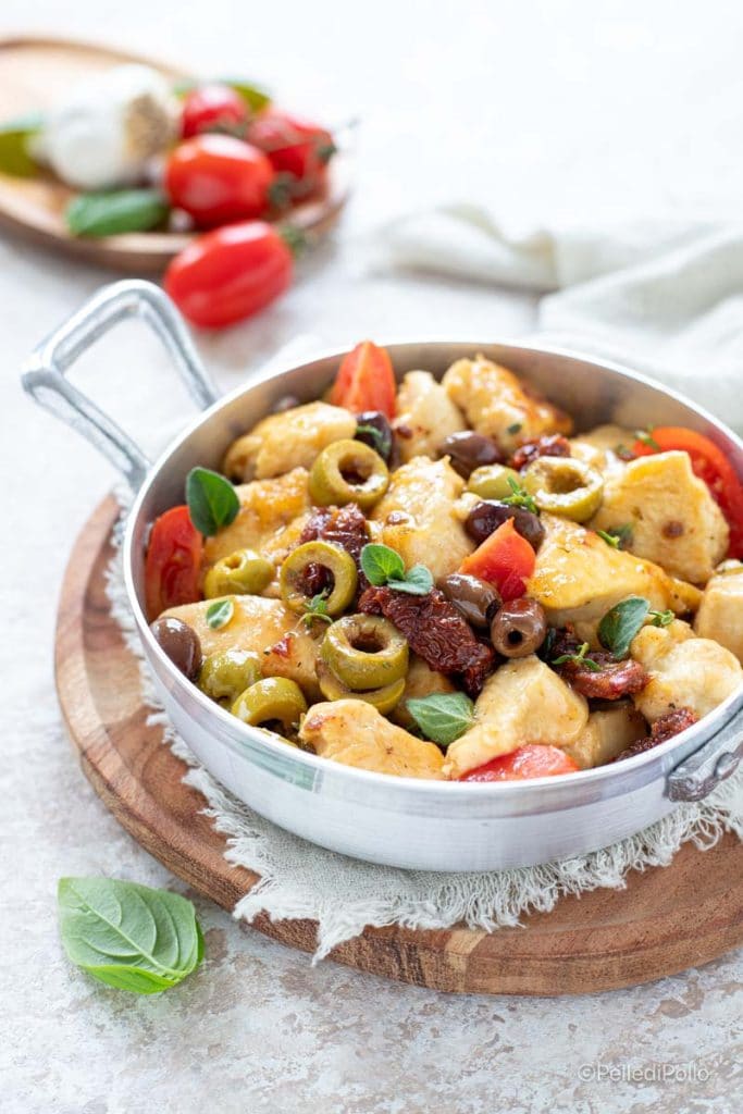 morceaux de poulet savoureux
