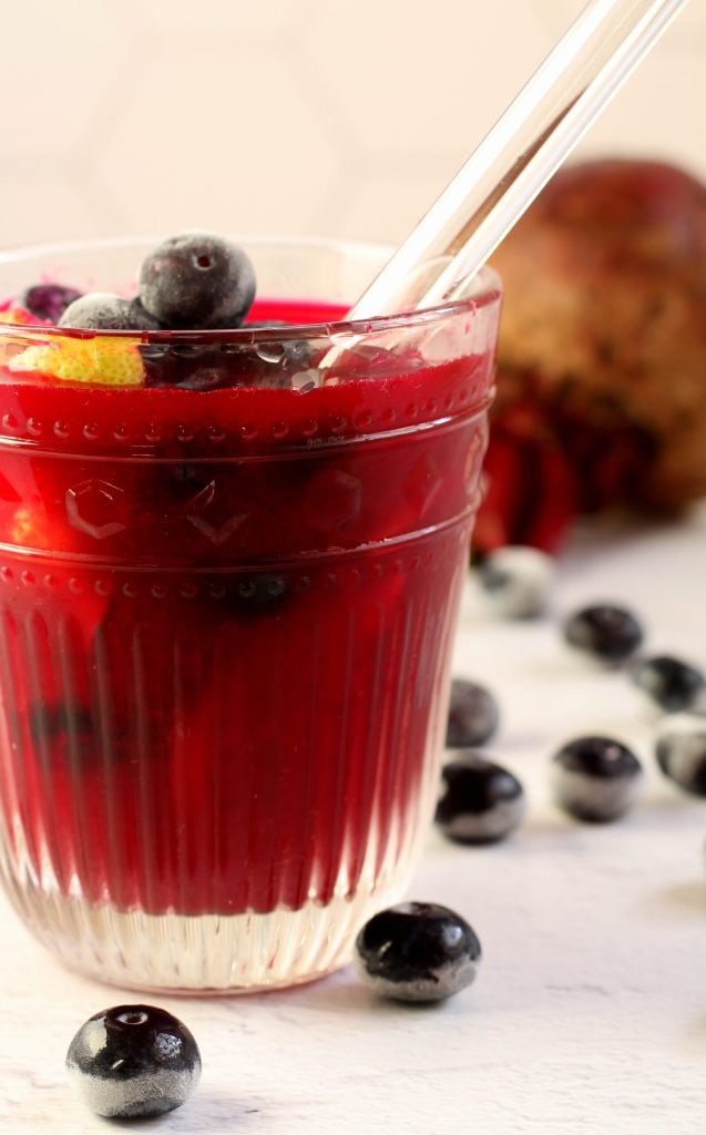 Boisson à la betterave rouge