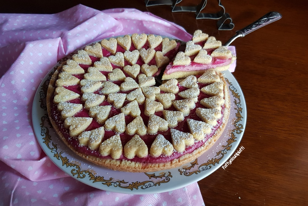 tarte romantique pour la saint valentin