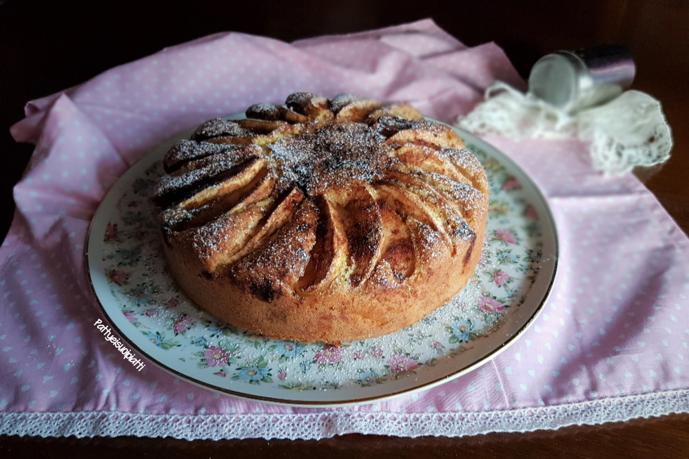 gâteau aux pommes et cannelle