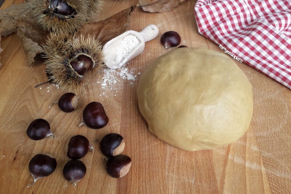 pâte sablée avec farine de châtaignes