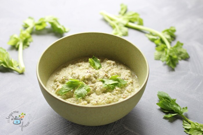 Pesto de céleri et amandes