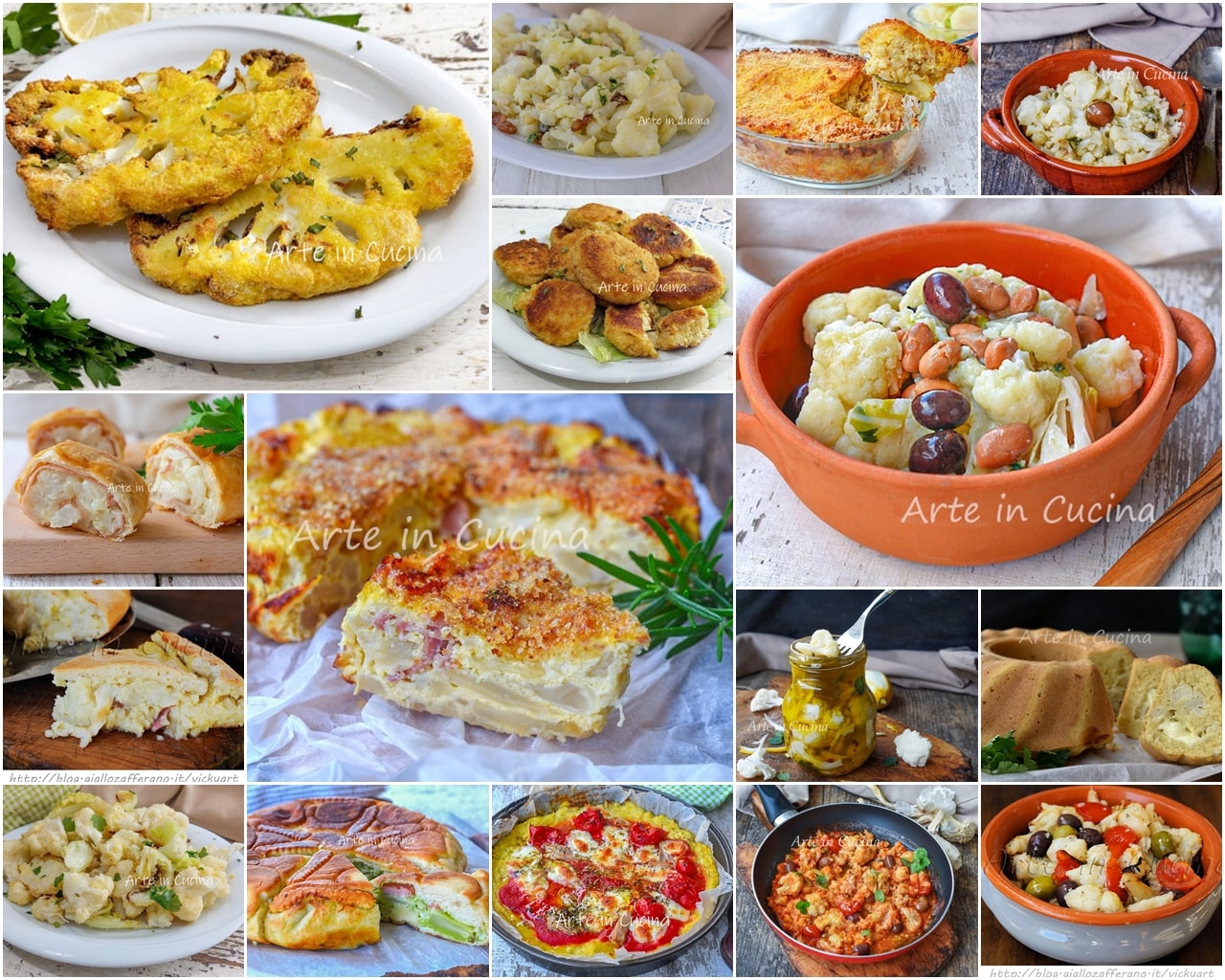 RECETTES au CHOU-FLEUR