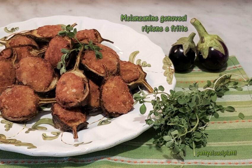 petites aubergines génoises farcies