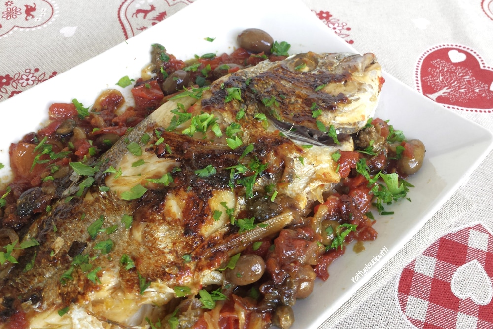 dorade cuite à la poêle