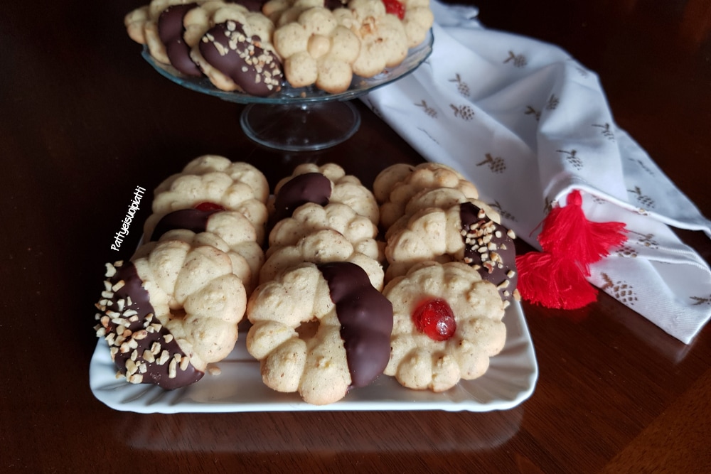 biscuits sablés avec pistolet à biscuits