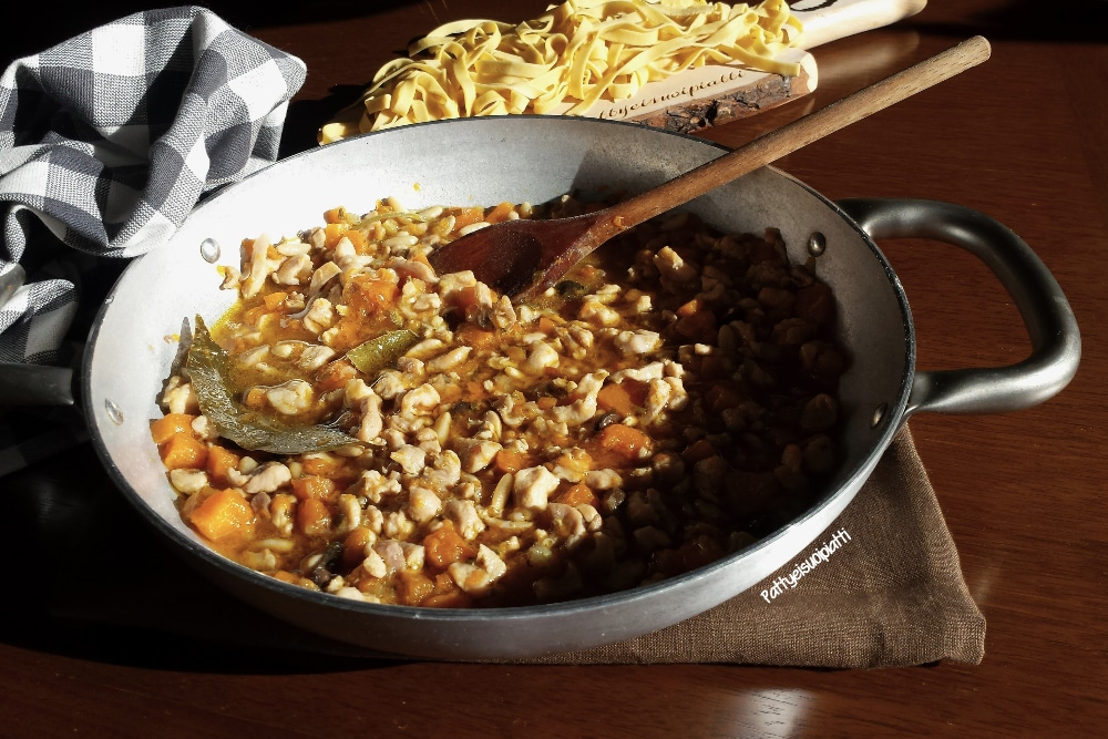 ragoût blanc de lapin et courge