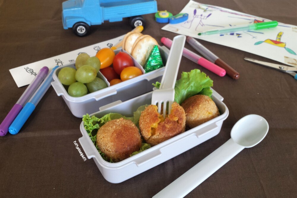 croquettes de riz au four