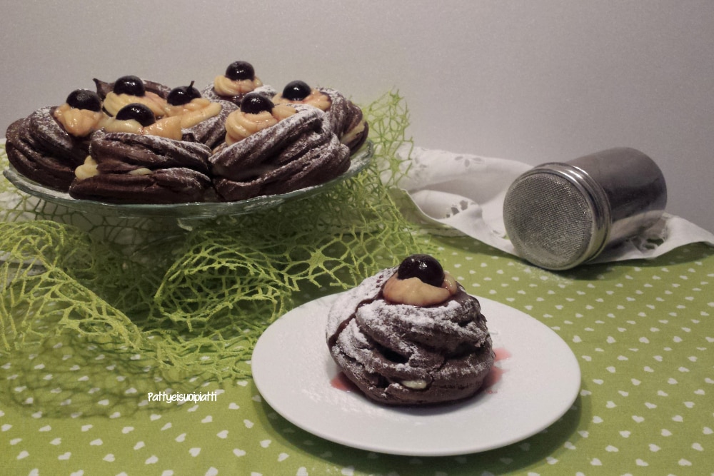 zeppole de la Saint-Joseph au chocolat