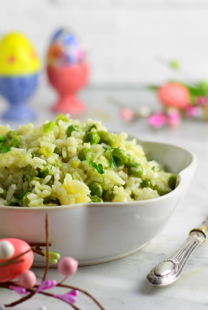 Risi e bisi à la cocotte minute