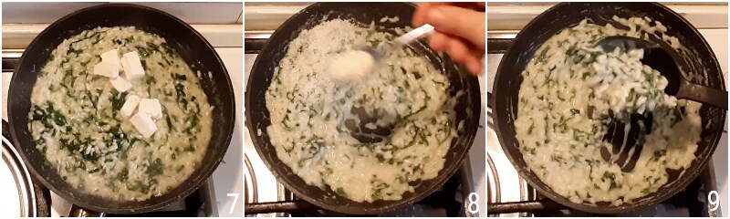 risotto à la roquette et au stracchino crémeux sans beurre recette risotto particulier le chicco di mais 3 lier