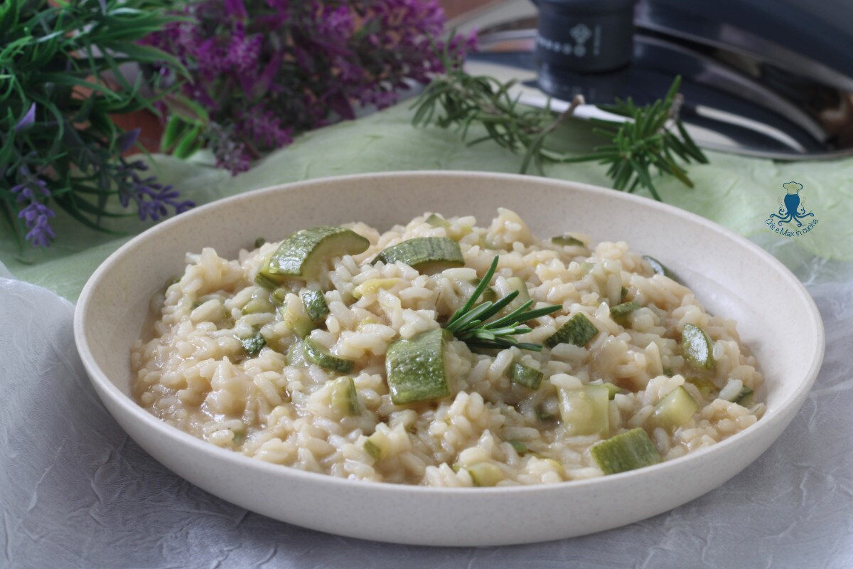 Risotto aux courgettes en cocotte-minute