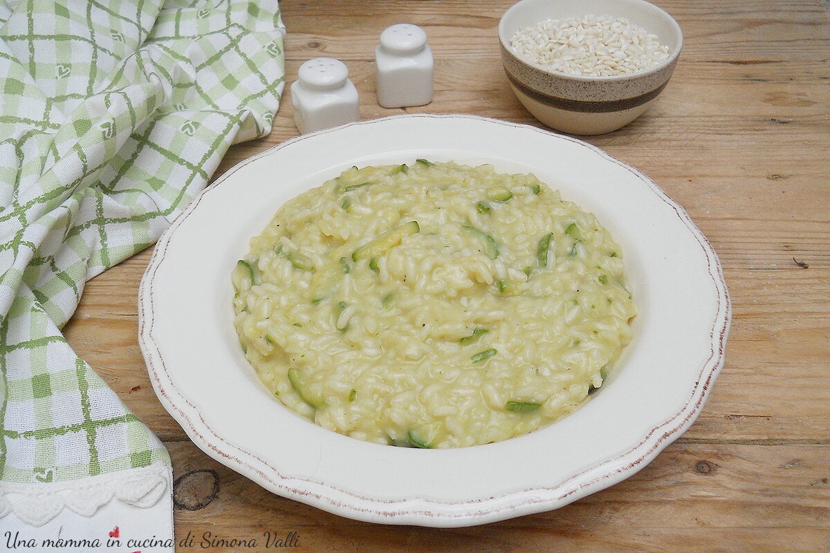 Risotto aux courgettes