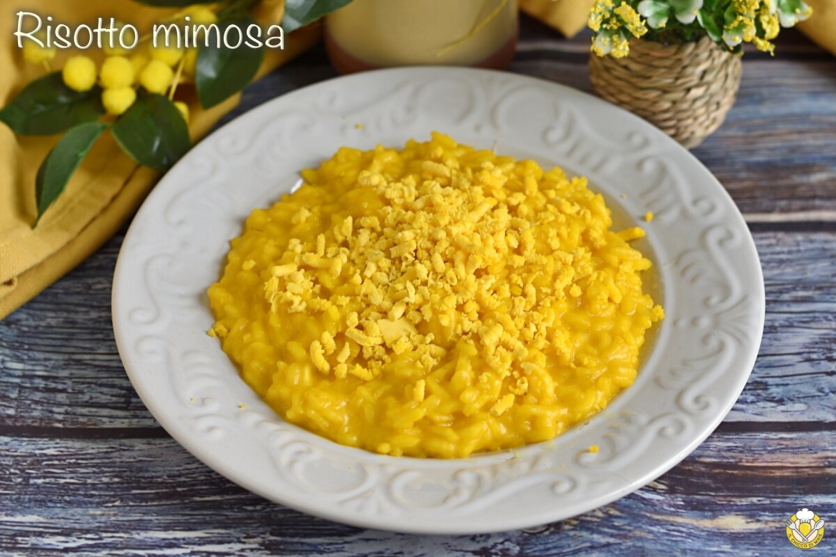 Risotto mimosa