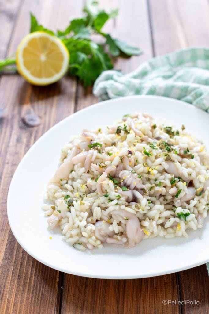 risotto aux seiches et citron