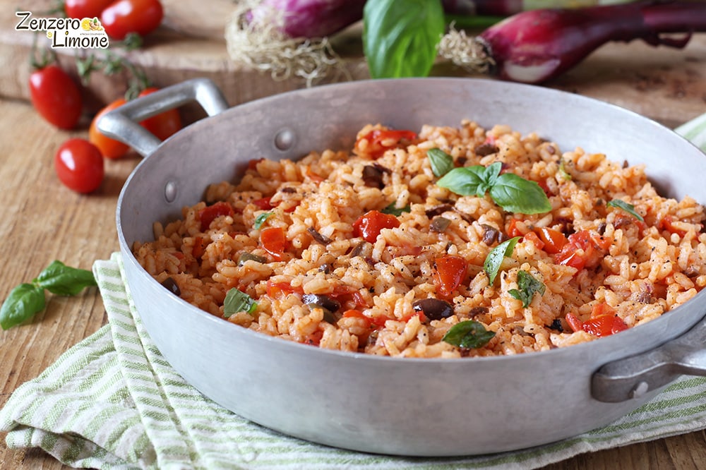 Riz assaisonné
