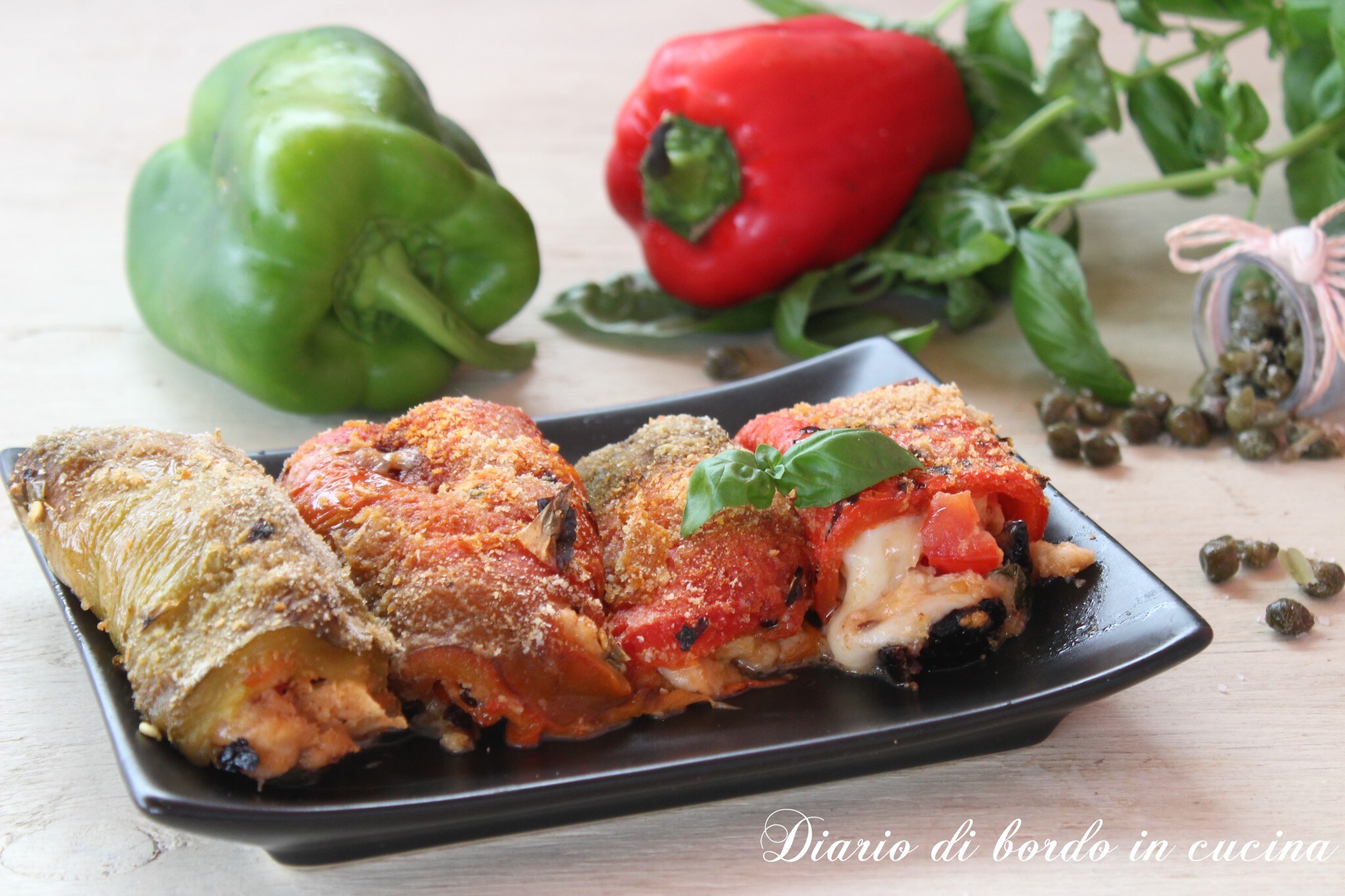 Roulades de poivrons