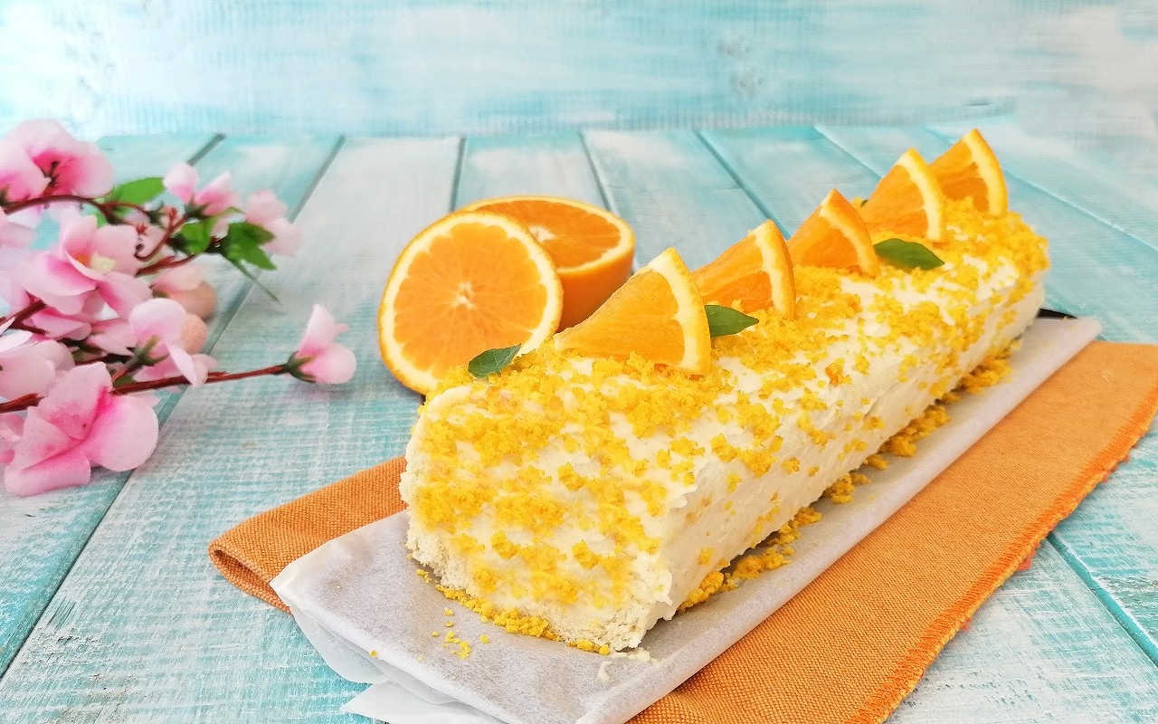 ROULÉ À L’ORANGE FACILE CRÉMEUX ET GOURMAND