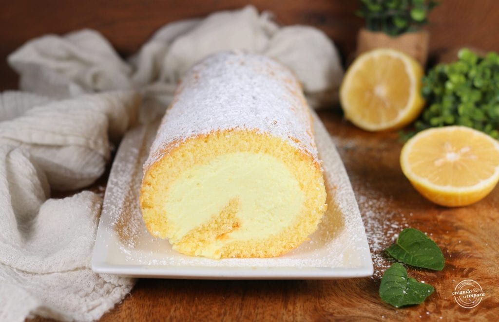 roulé au citron