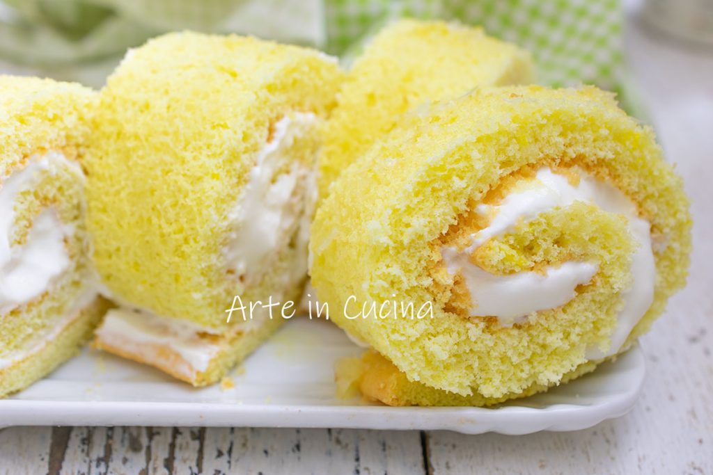 ROULEAUX GLACÉS avec SPUMONE au citron