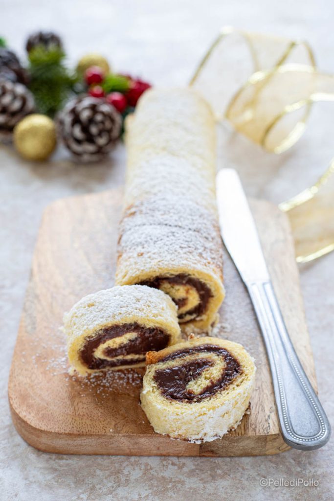 roulé de pandoro