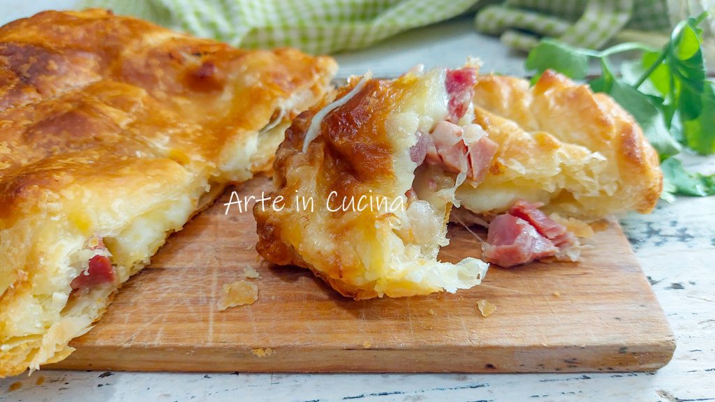 RUSTIQUE 5 MINUTES avec FEUILLETÉ charcuteries et mozzarella